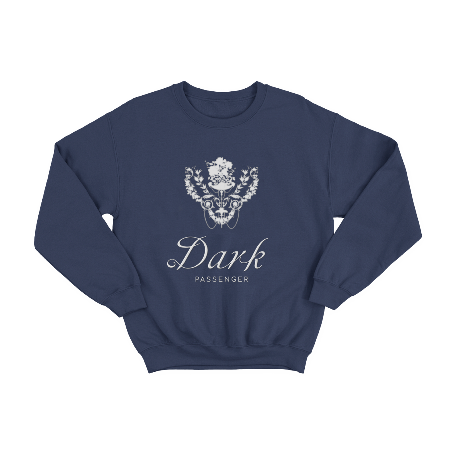 Dark Passenger Navy Crewneck